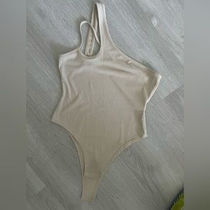 SHEIN One Shoulder Bodysuit / Worn Once / Size: L